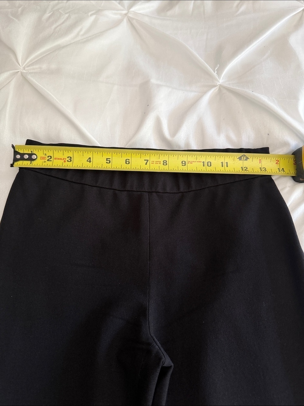 Theory Black Stretch Ponte Pants size 0 - Picture 5 of 8